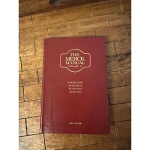 Merck Manual Gynecology‎ Obstetrics Pediatrics Genetics 15th Edition